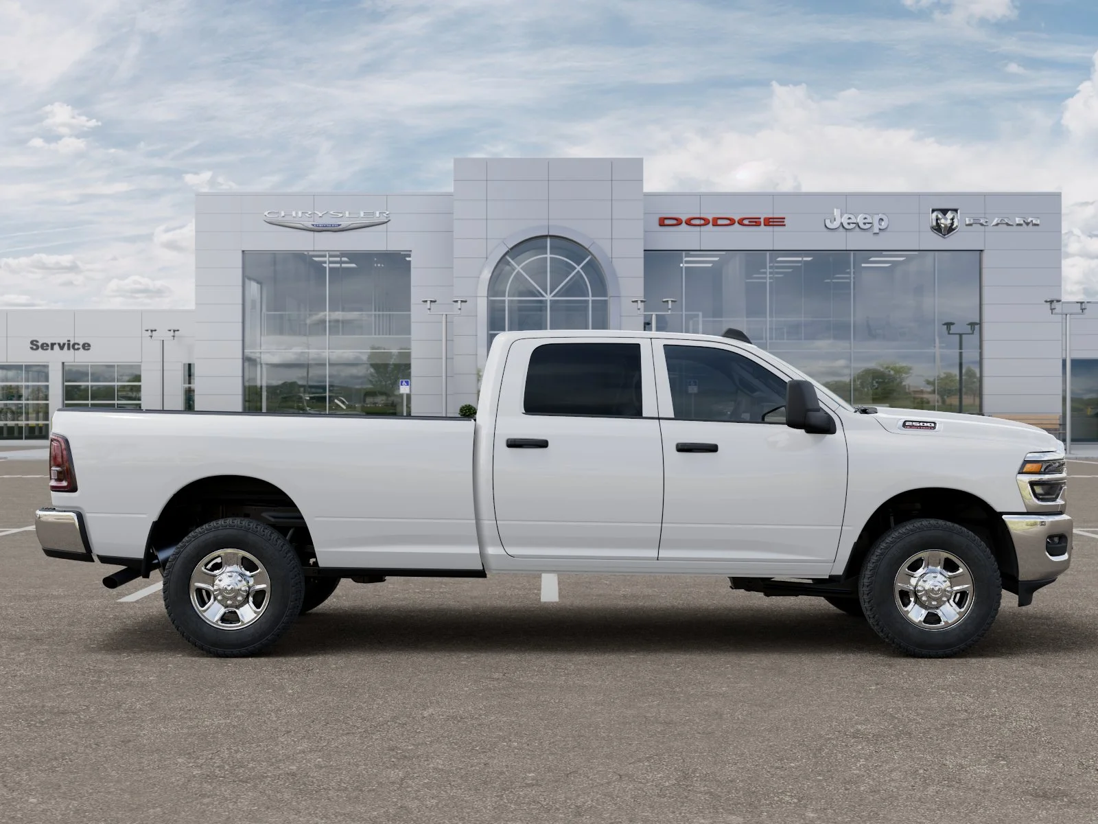 New 2026 Bright White Clear-Coat Exterior Paint RAM Tradesman image 21