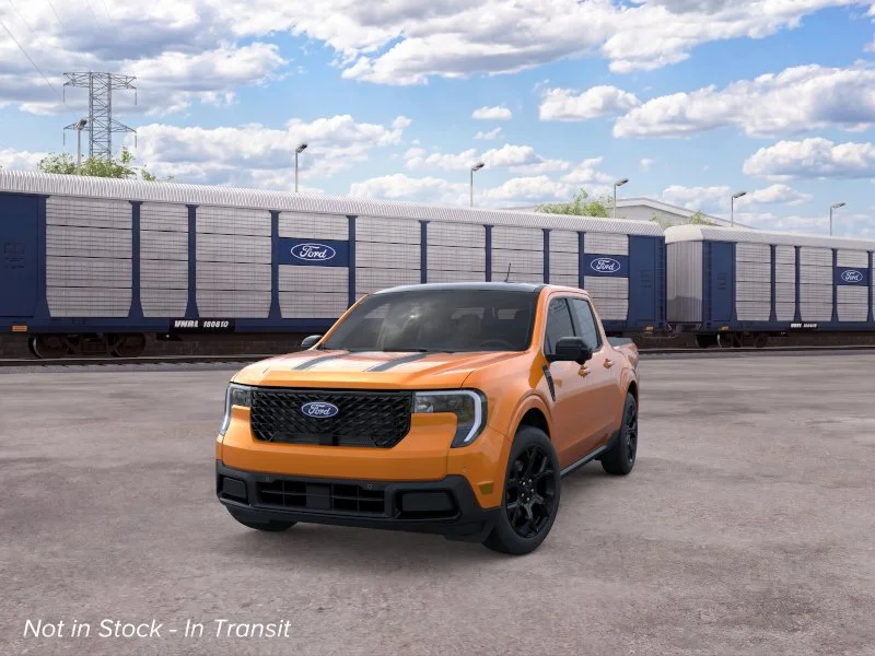 New 2026 Orange Fury Metallic Tri-Coat Ford Lariat® image 2