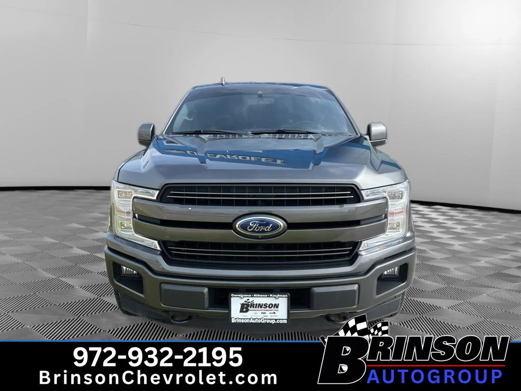 Used 2018 Magnetic Metallic Ford LARIAT image 2