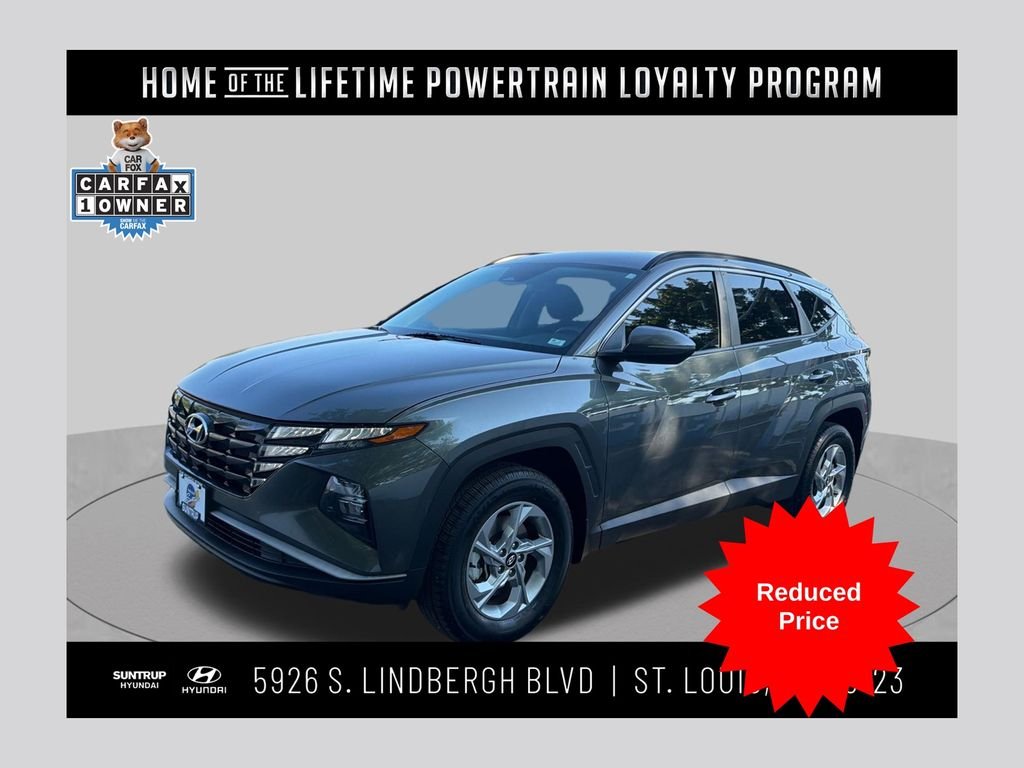 Used 2023 Amazon Gray Hyundai SEL image 1