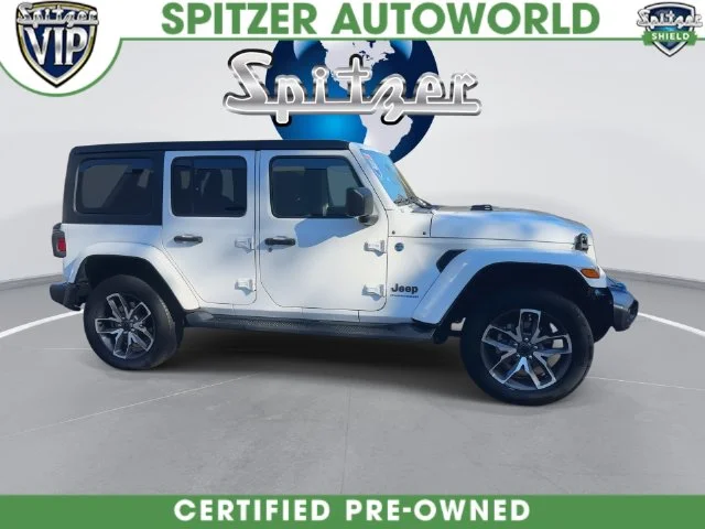 Used 2024 White Jeep Sport S 4xe image 17