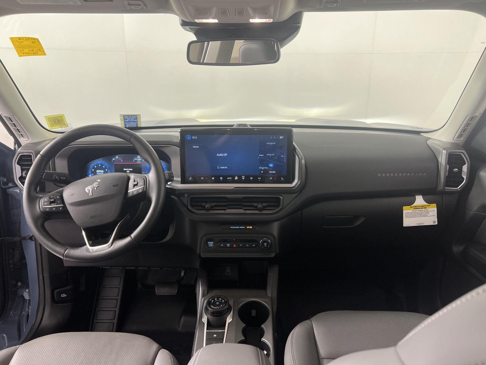 Used 2025 Azure Gray Metallic Tri-Coat Ford Badlands image 5