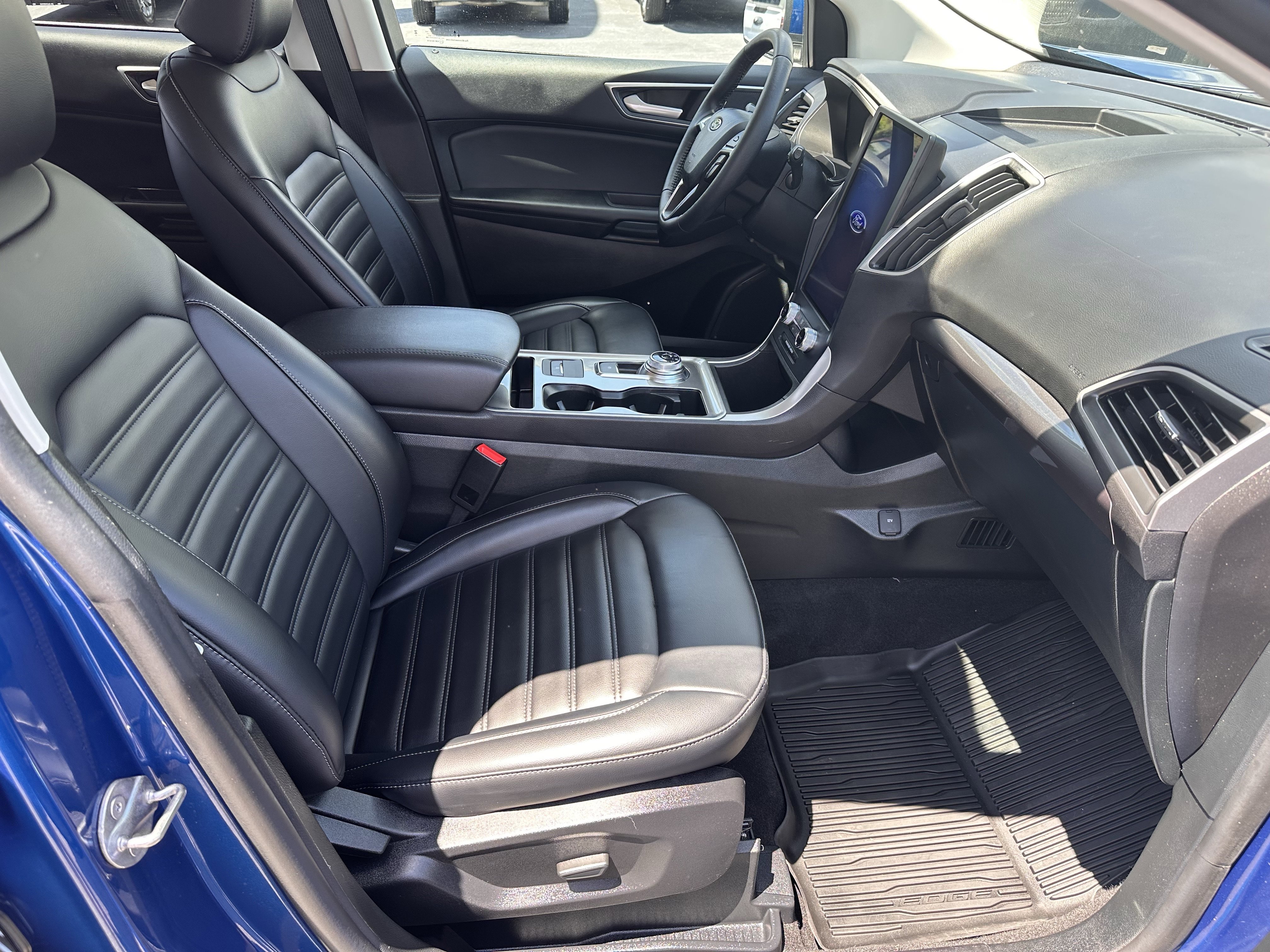 Certified Used 2024 Atlas Blue Metallic Ford SEL image 14