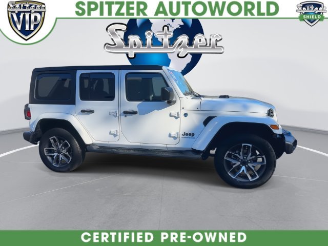 Used 2024 White Jeep Sport S 4xe image 17