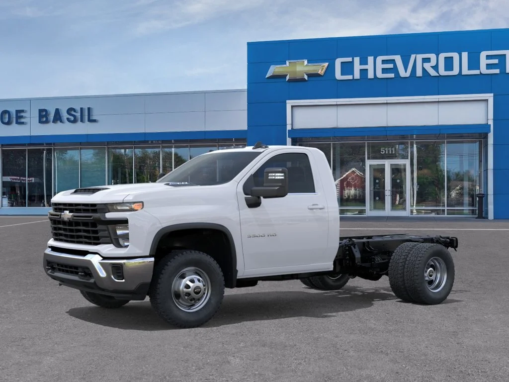 New 2026 Summit White Chevrolet Work Truck image 2