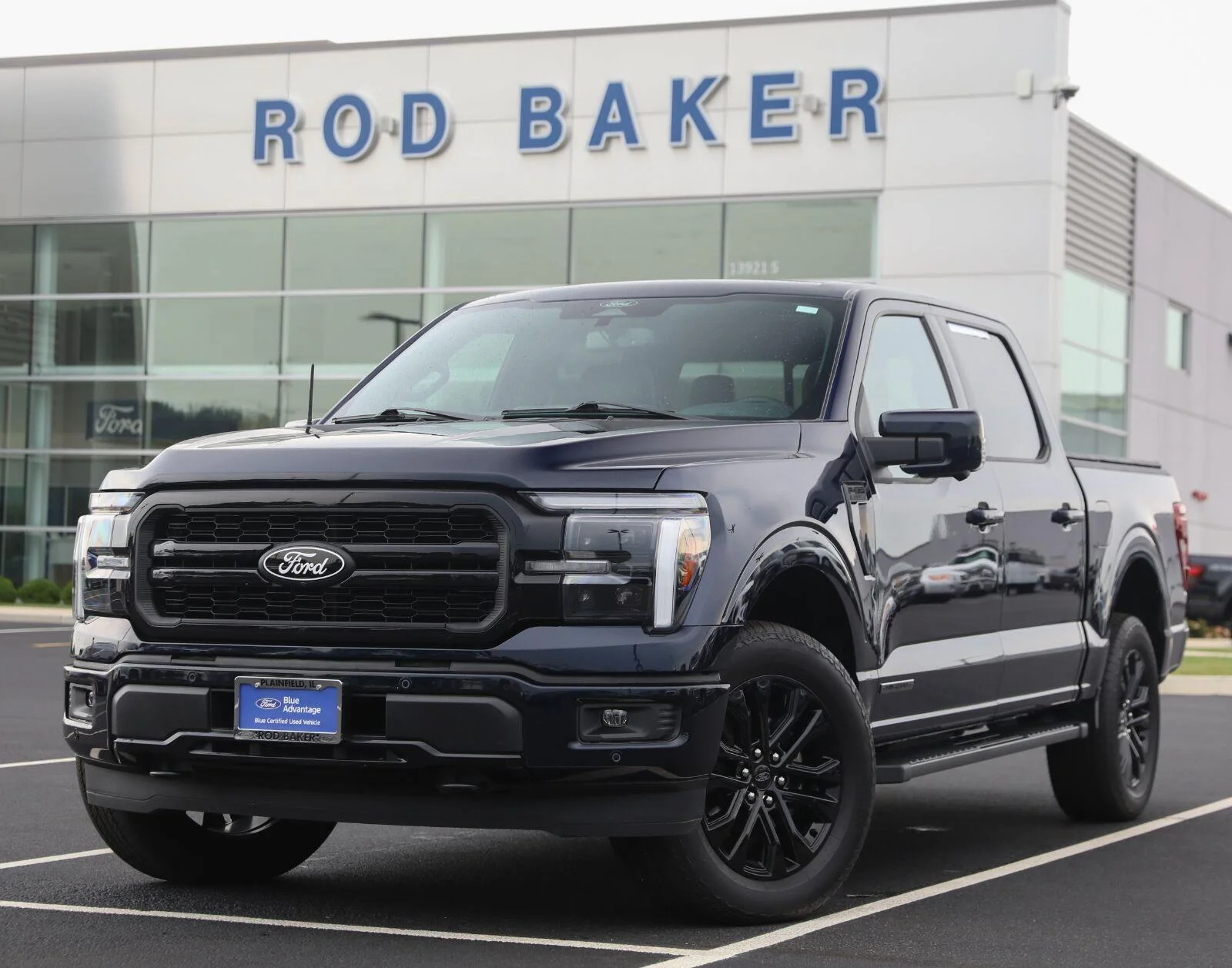 Certified Used 2025 Antimatter Blue Ford LARIAT image 1