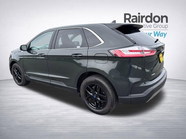 Used 2022 Forged Green Metallic Ford SEL image 5