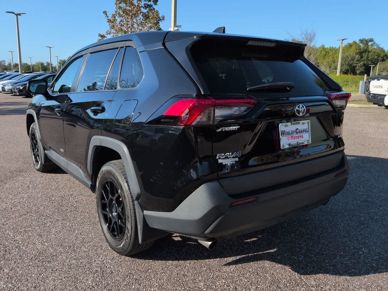 Certified Used 2022 Midnight Black Metallic Toyota LE image 4