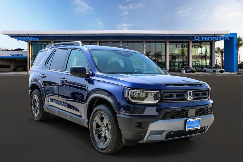 New 2026 Obsidian Blue Pearl Honda RTL Towing image 1