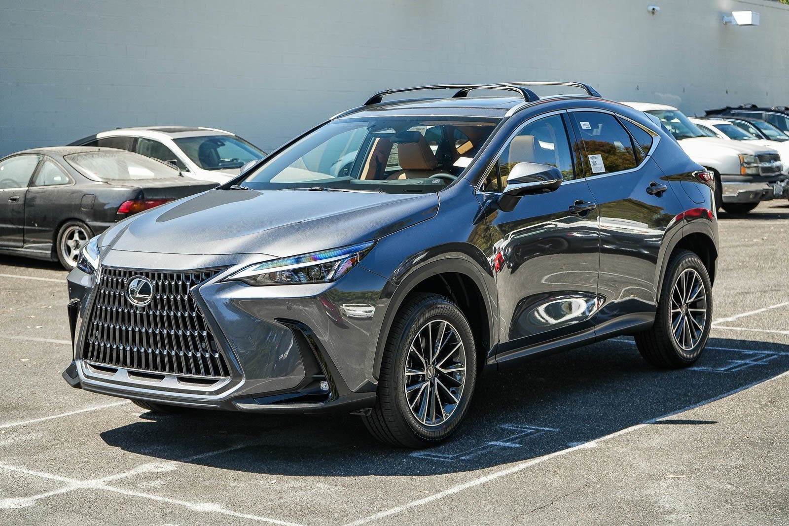 New 2026 Cloudburst Gray Lexus NX 350h PREMIUM AWD image 3