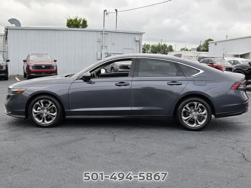 Used 2024 Meteorite Gray Metallic Honda EX image 2