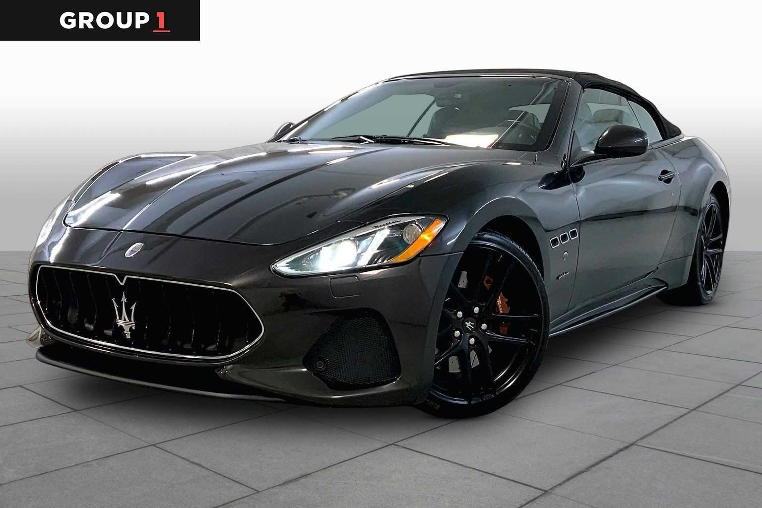 Pre-Owned 2018 Maserati GranTurismo Convertible Sport Pre-Owned 2018 Maserati GranTurismo Convertible Sport
