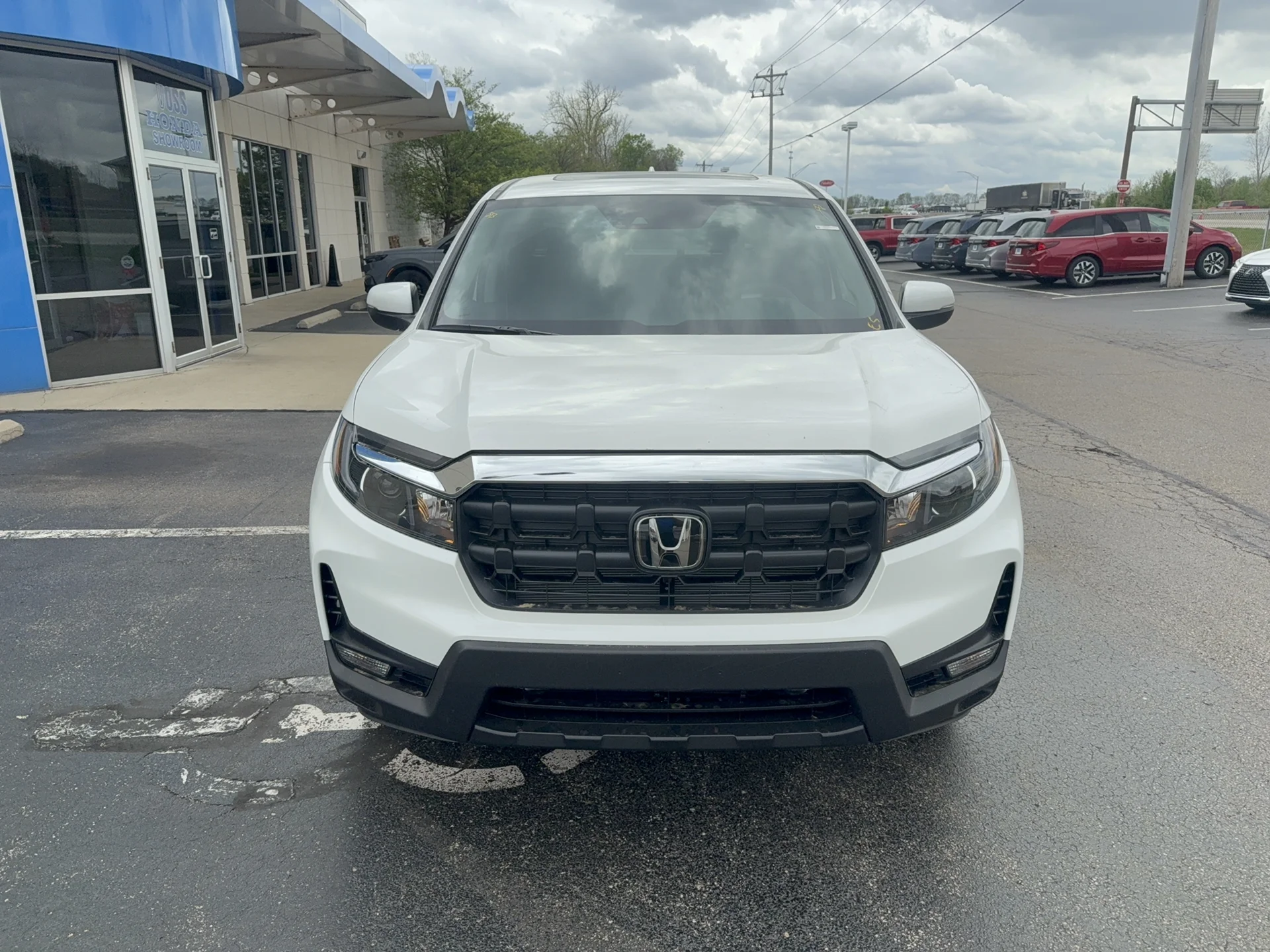 New 2026 Platinum White Pearl Honda RTL image 2