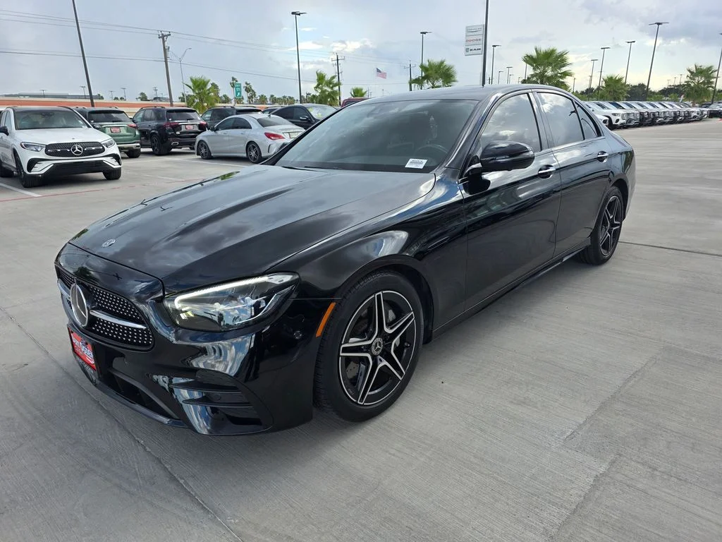 Used 2021 Black Mercedes-Benz E 350 image 3