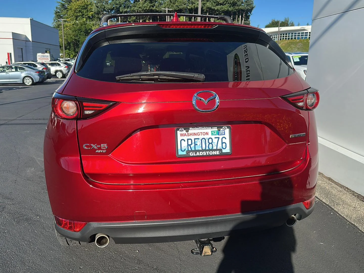 Used 2021 Soul Red Crystal Metallic Mazda Grand Touring image 4