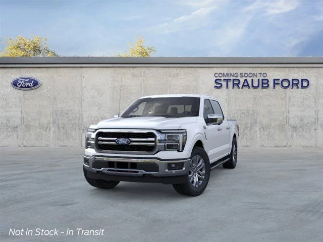 New 2026 Star White Metallic Tri-Coat Ford Lariat® image 2