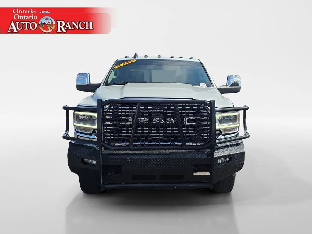 Used 2024 Bright White Clearcoat Ram Laramie image 8
