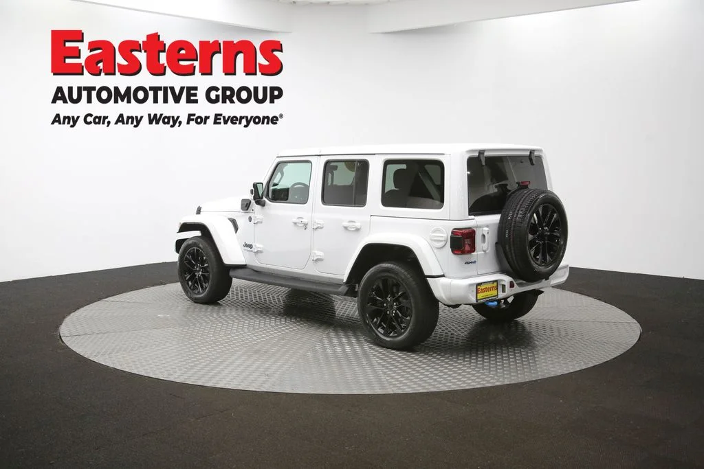 Used 2021 White Jeep Unlimited Sahara High Altitude 4xe image 64