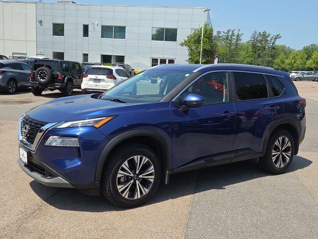 Used 2023 Caspian Blue Metallic Nissan SV image 28