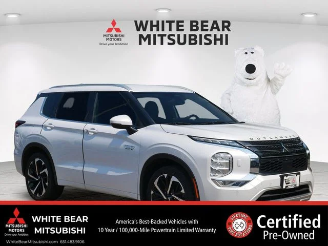 Certified Used 2024 White Diamond Mitsubishi SEL image 1