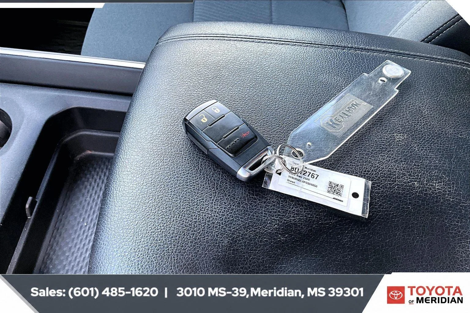 Used 2023 Granite Crystal Metallic Clearcoat Ram Big Horn image 9