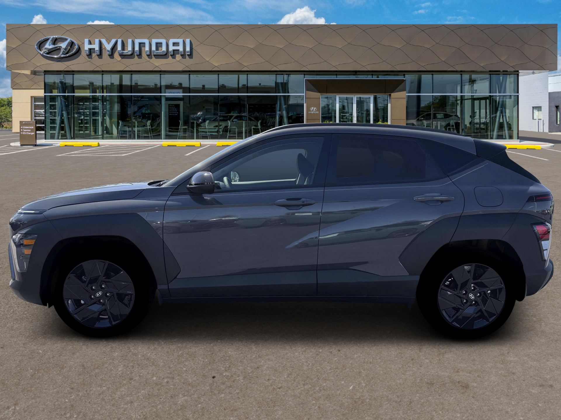 New 2026 Ecotronic Gray Pearl Hyundai SEL Sport FWD image 3
