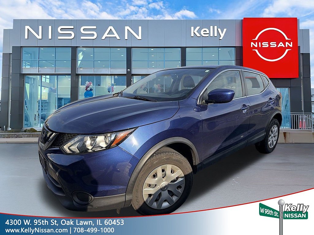 Used 2019 Caspian Blue Metallic Nissan S image 1