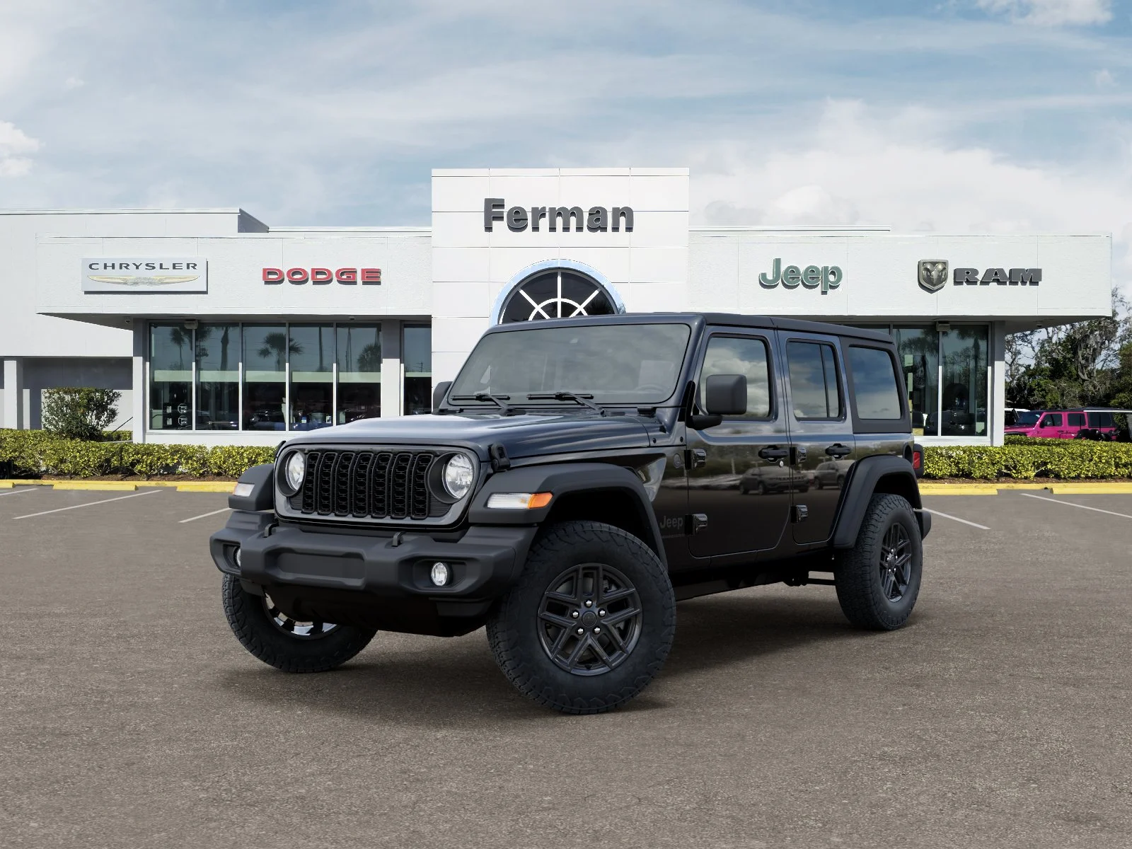 New 2026 Black Clear-Coat Exterior Paint Jeep Sport S image 34