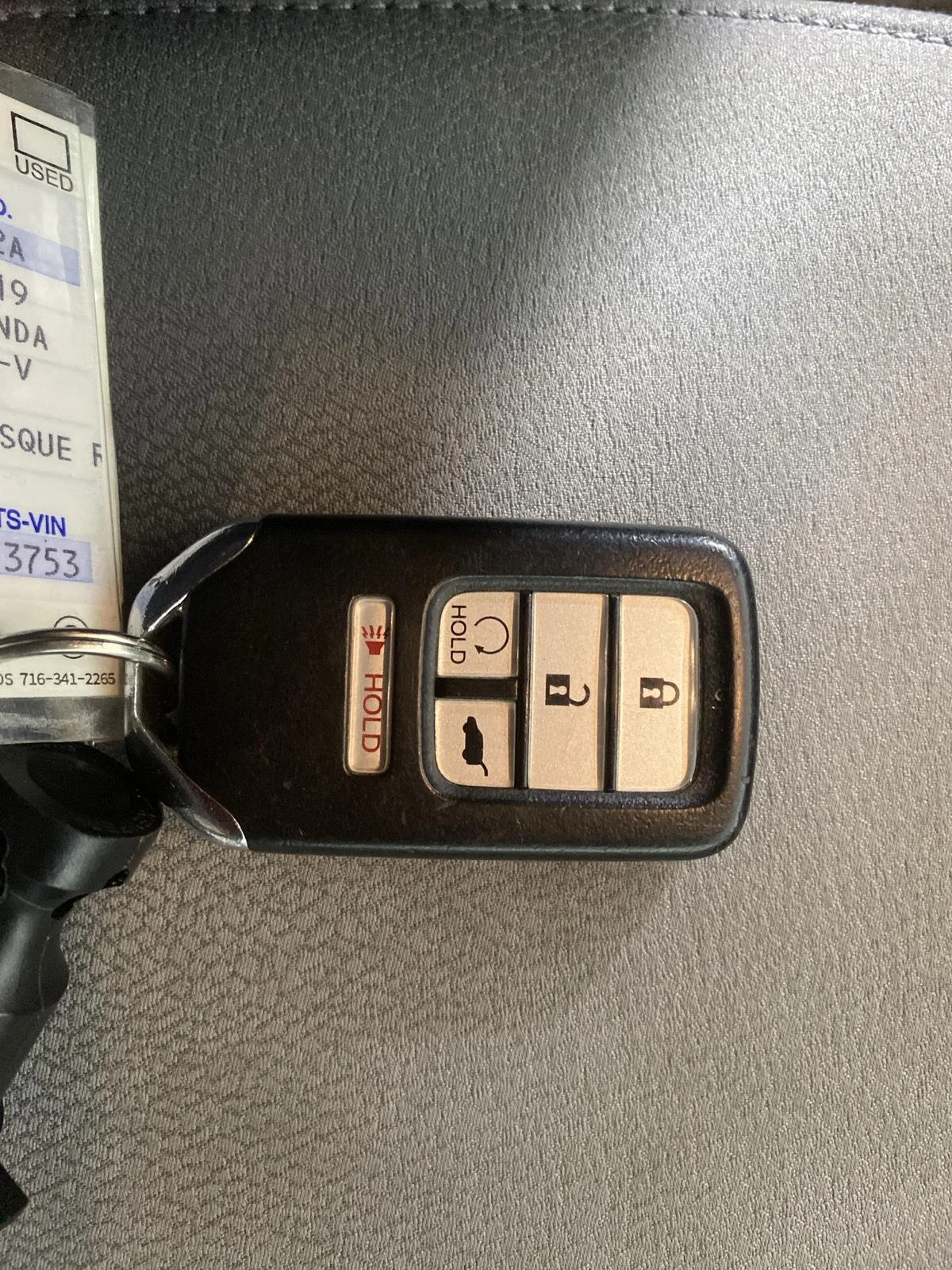 Used 2019 Basque Red Pearl II Honda EX image 19