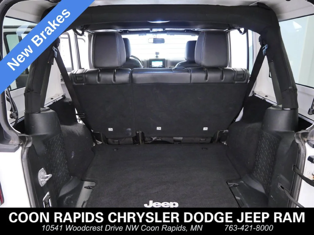 Certified Used 2017 White Jeep Unlimited Sahara image 12
