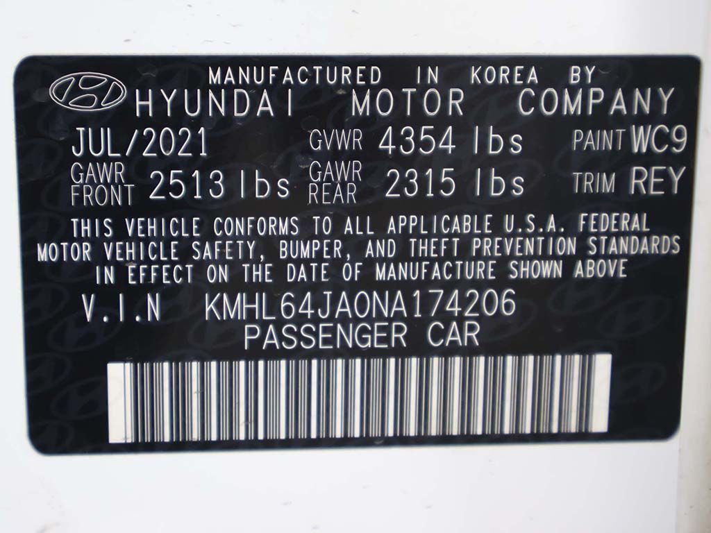 Used 2022 Gray Hyundai SEL image 42