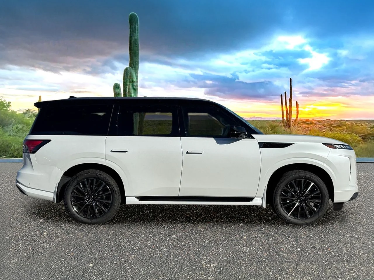 New 2026 2T RADIANT WHIT INFINITI Autograph 4WD image 3