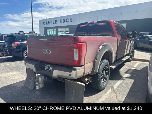 Used 2017 Red Ford Lariat image 4
