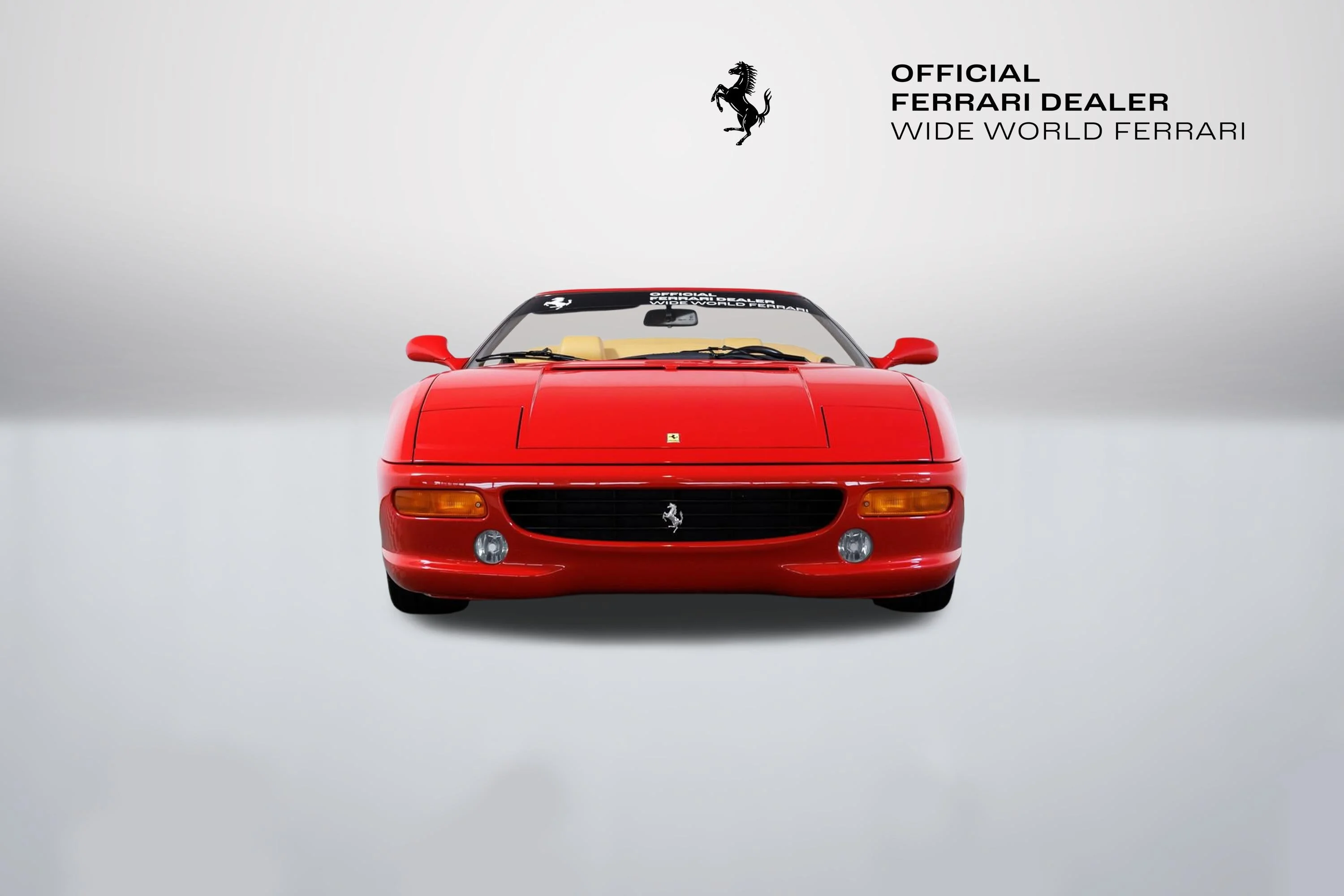 Used 1996 Rosso Corsa Ferrari Spider OEM Manual image 4