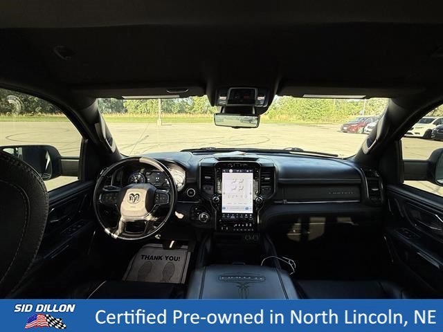 Used 2022 Diamond Black Crystal Pearlcoat Ram Limited image 22