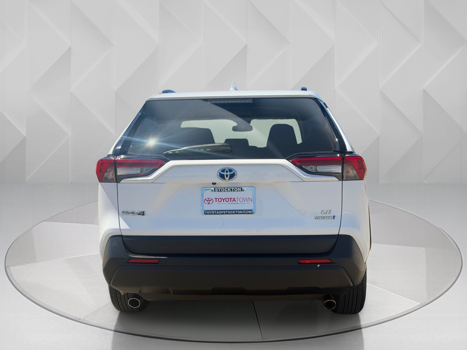 Certified Used 2023 Ice Cap Toyota Hybrid LE image 4