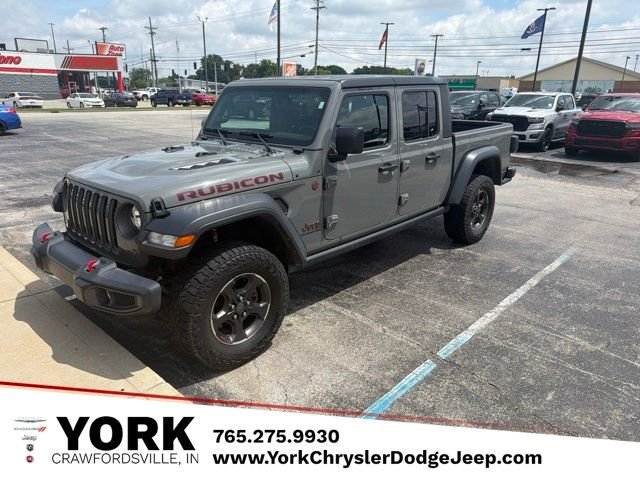 Used 2022 Gray Jeep Rubicon image 1