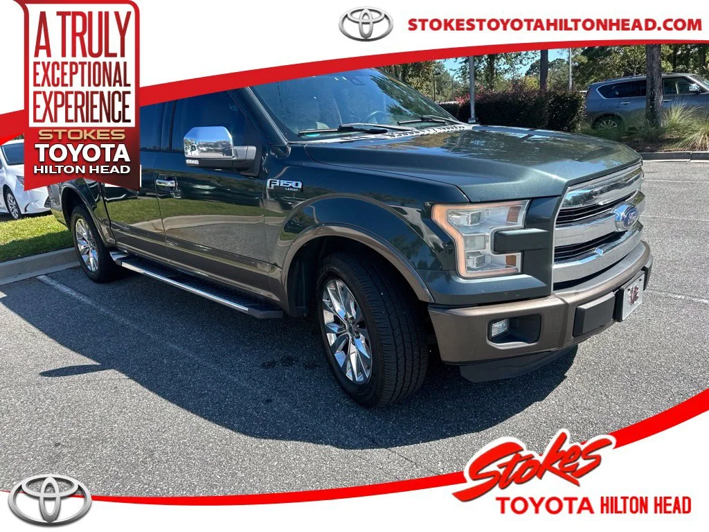 Used 2015 Gray Ford Lariat image 1