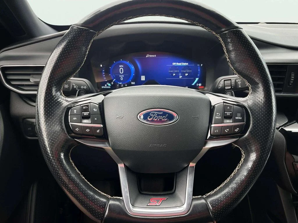 Used 2022 Agate Black Metallic Ford ST image 20