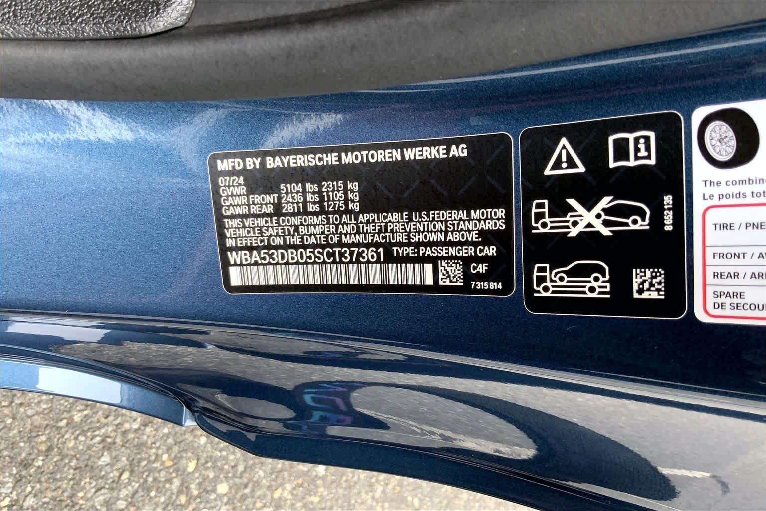 Certified Used 2025 Arctic Race Blue Metallic BMW 430i xDrive image 35