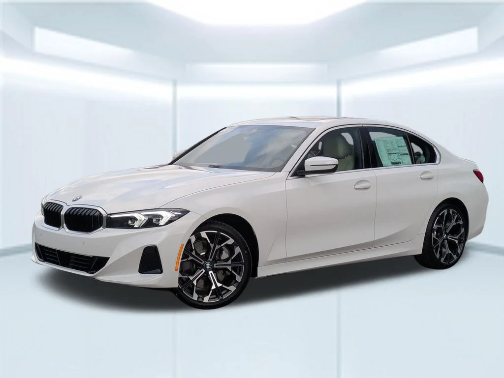 New 2026 White BMW 330i image 1