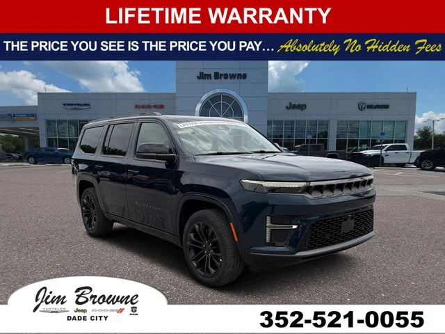 2026 Jeep Grand Wagoneer Summit Obsidian