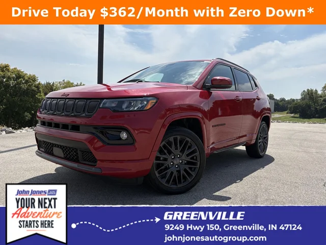 Pre-Owned 2022 Jeep Compass (RED) Edition Four Wheel Drive Sport Utility