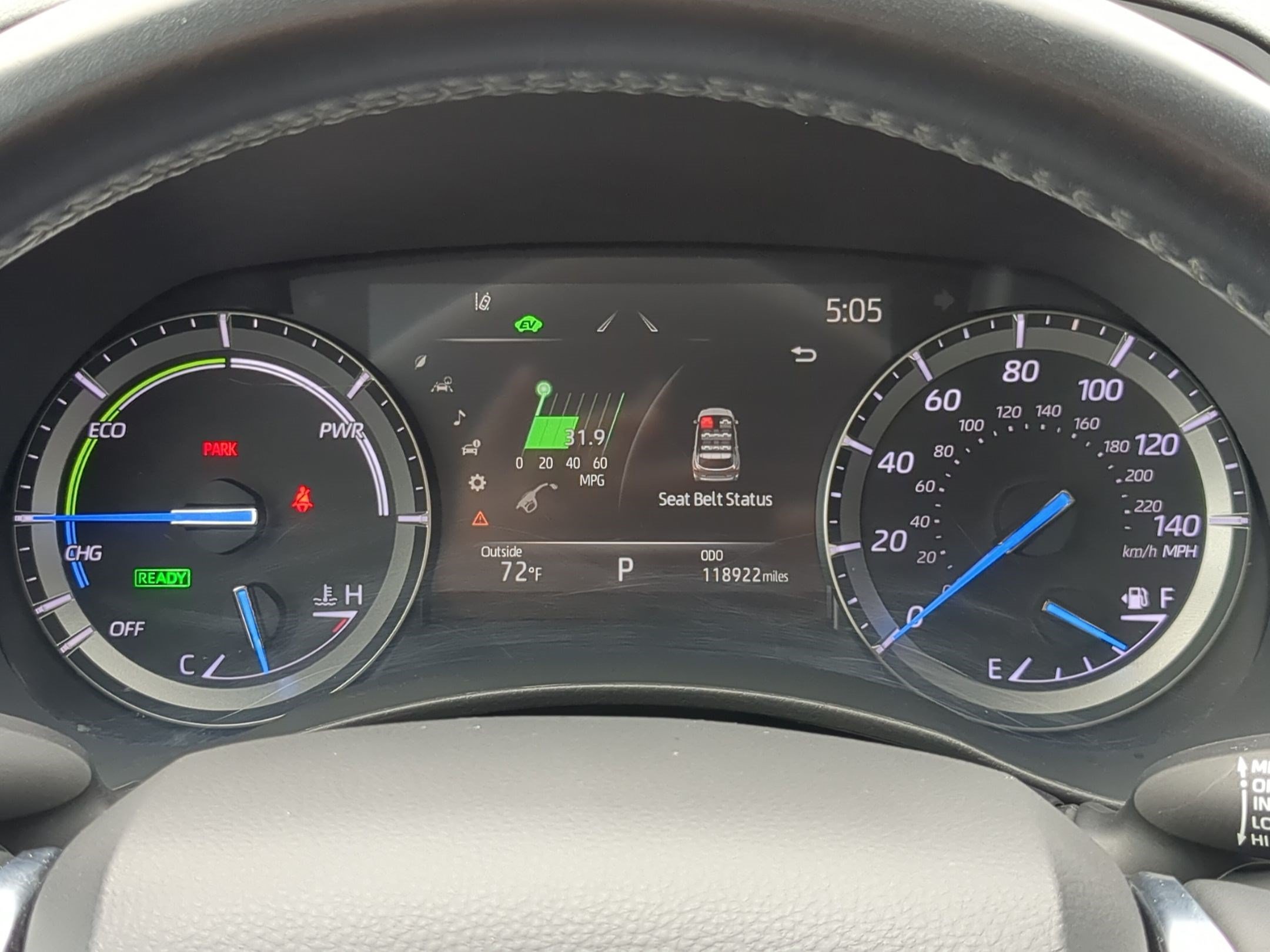 Used 2020 Celestial Silver Metallic Toyota Hybrid XLE image 21