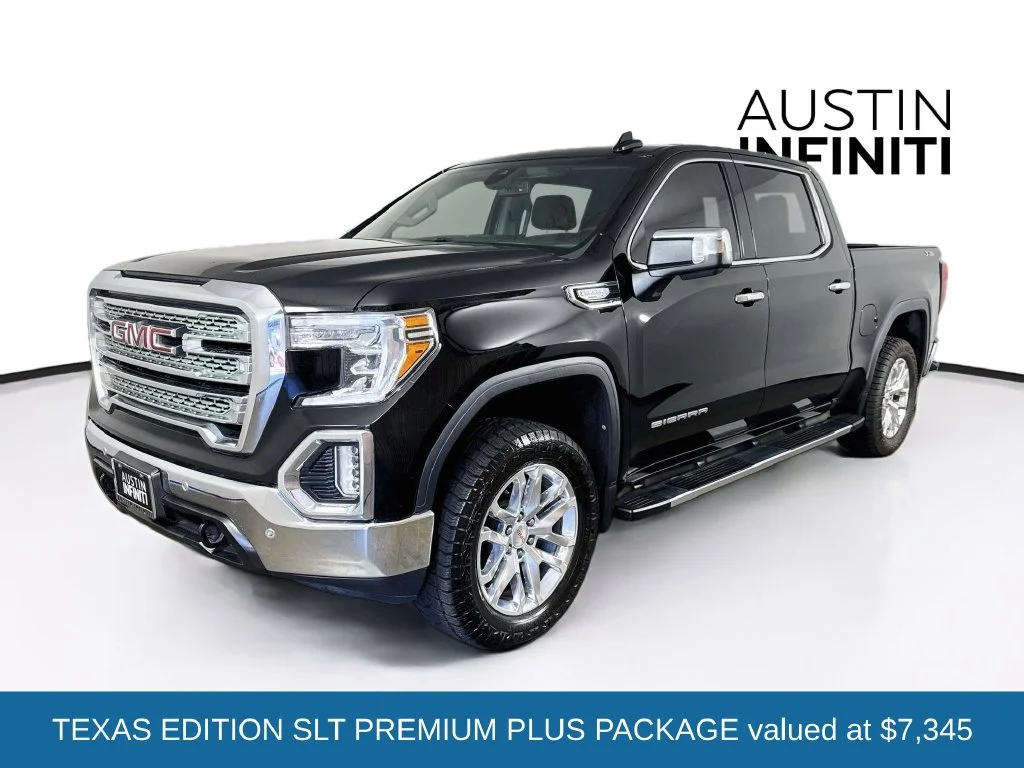 Used 2021 Black GMC SLT image 3