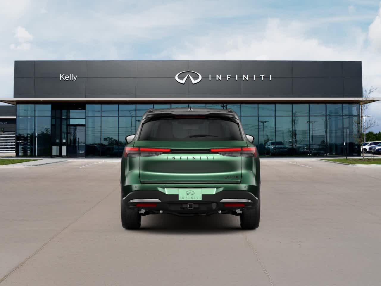 New 2027 Deep Emerald/Black Obsidian INFINITI Autograph AWD image 2