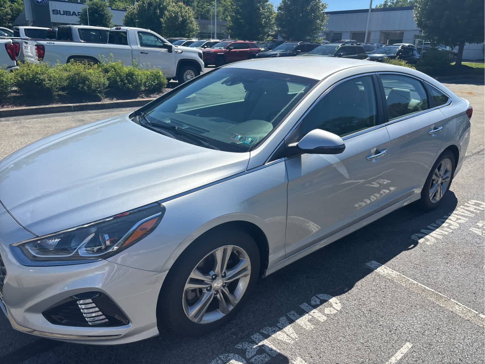 Used 2018 Symphony Silver Hyundai SEL+ image 3