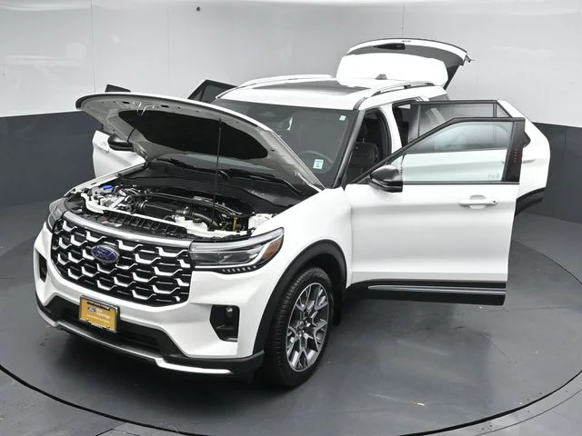 Certified Used 2025 Space White Metallic Ford Platinum image 58