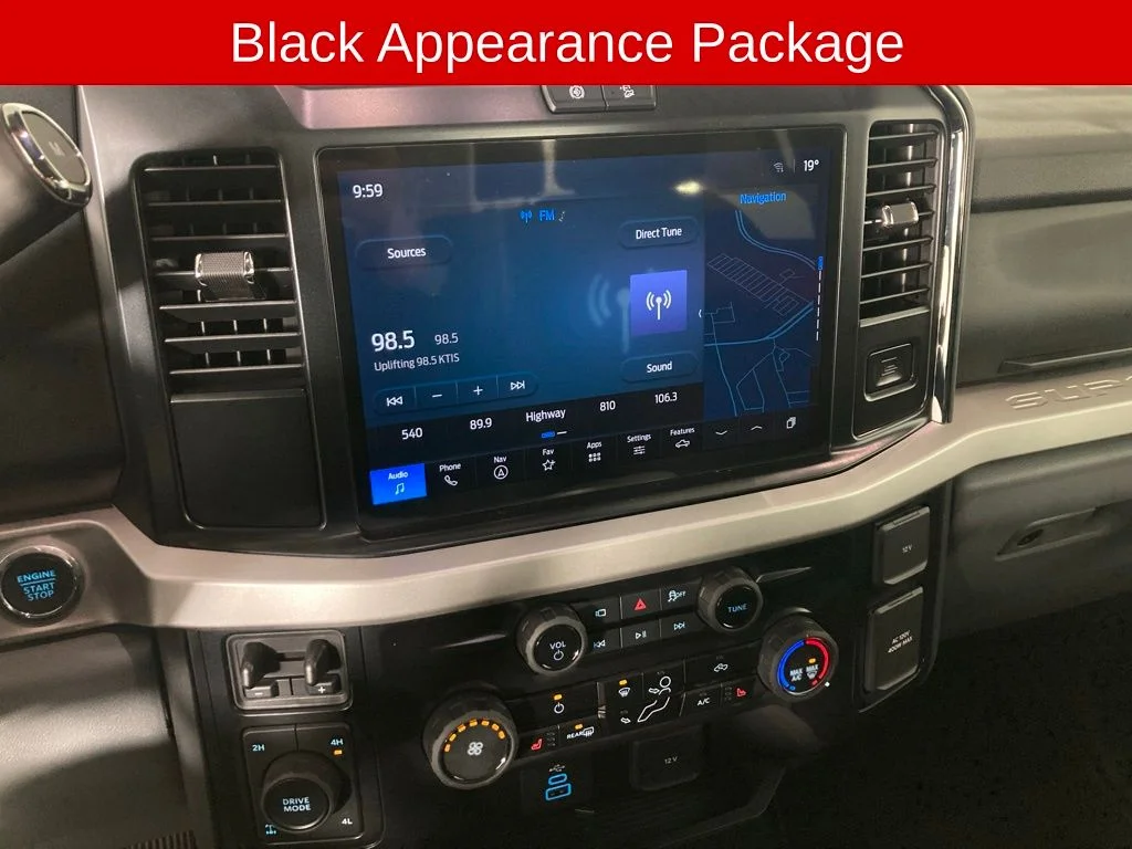 New 2026 Agate Black Metallic Ford F-350® XLT image 3