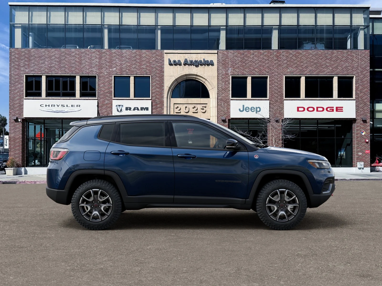 New 2026 Fathom Blue Pearl-Coat Exterior Paint Jeep Trailhawk image 47